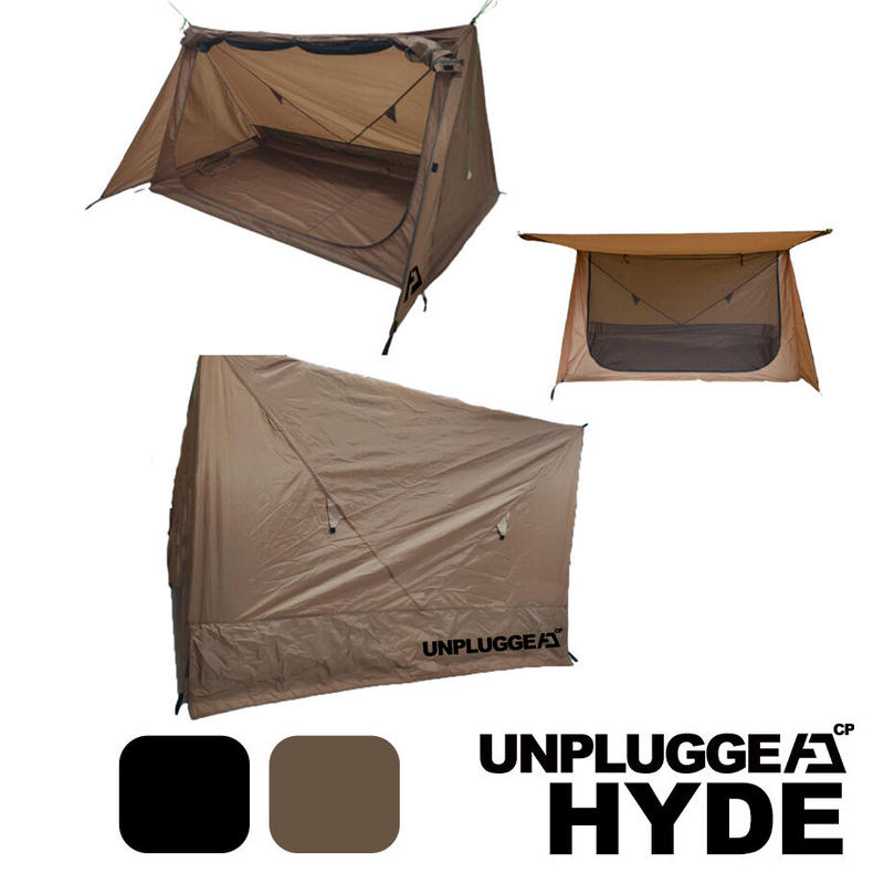 1stロット パップテント アンプラグドキャンプ Hyde ハイド 2色展開 コヨーテタン