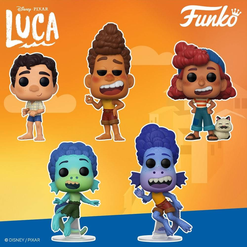 ファンコ ポップ ピクサー あの夏のルカ 5種セット Funko Pop Disney
