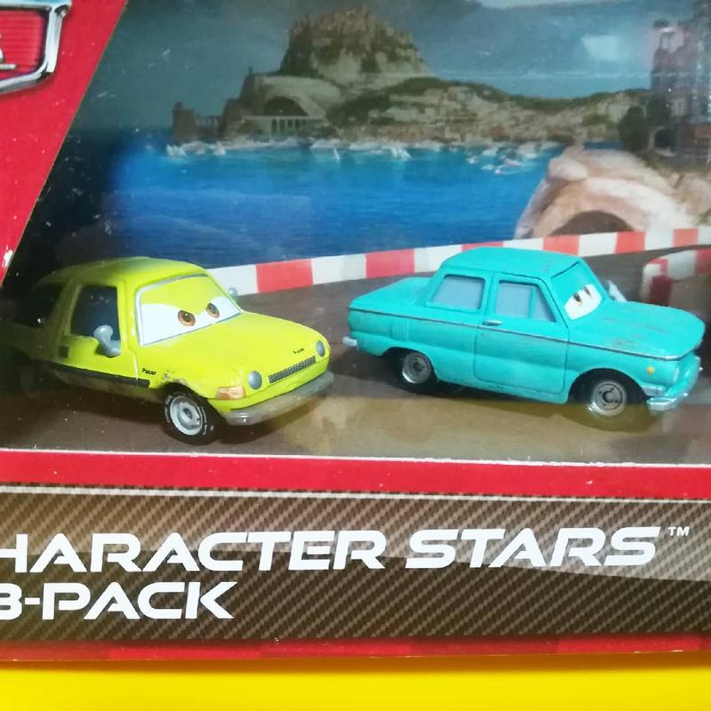 ディズニー ピクサー カーズ2 11 マテル キャラクターカー 3pack アメリカ