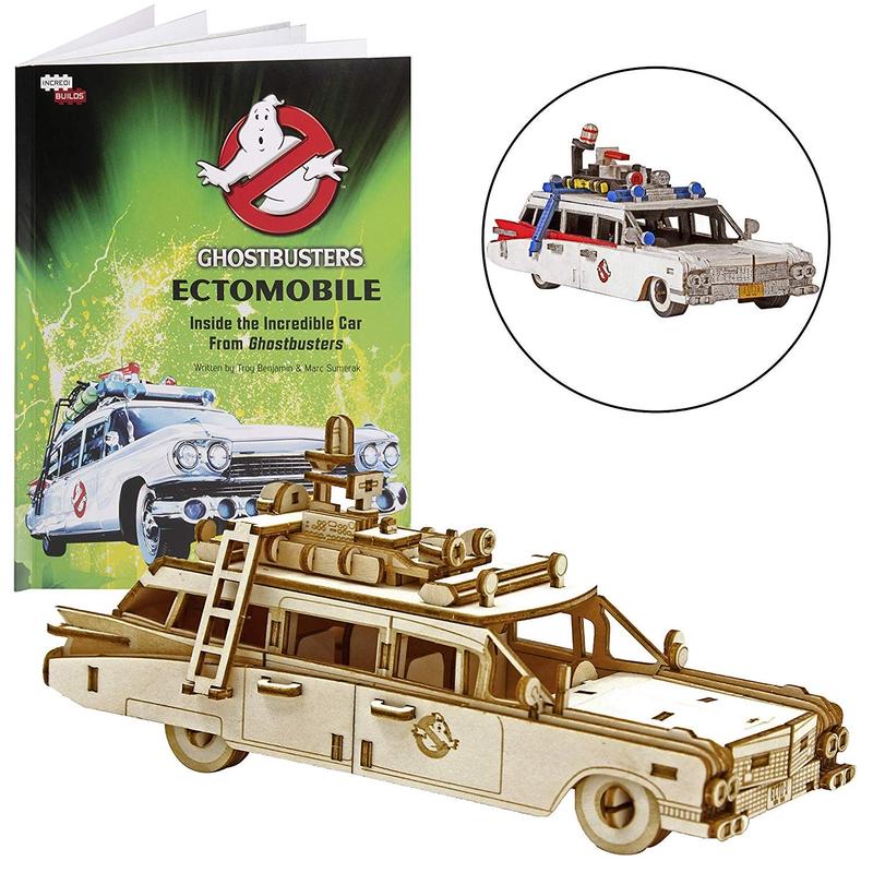 送料込み 木製組立てキット ゴーストバスターズ Ecto 1 3d Wood Models