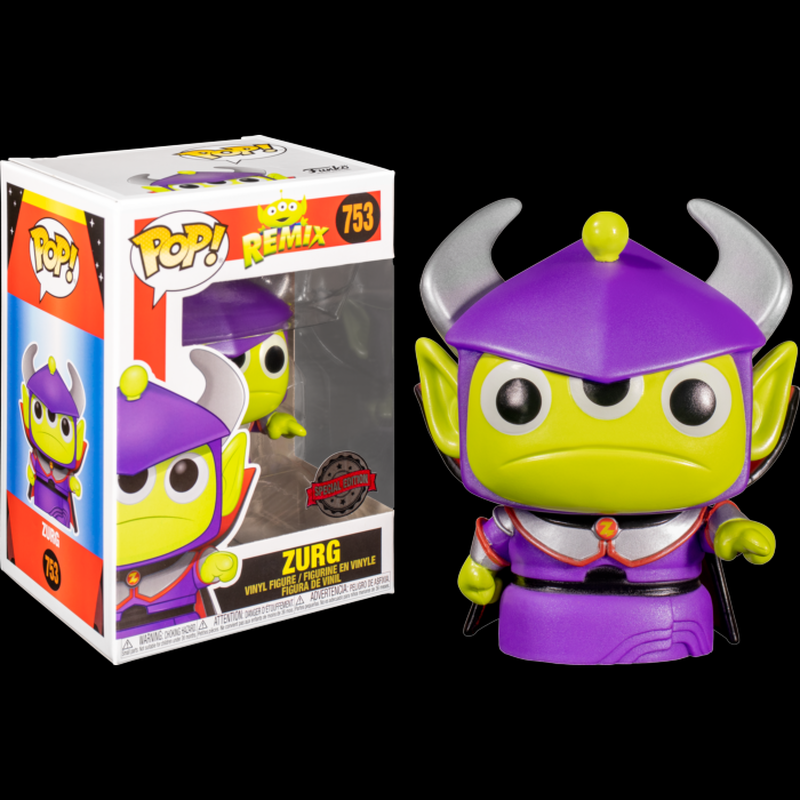 ファンコ ポップ トイストーリー エイリアンリミックス ザーグ メタリック Funko P
