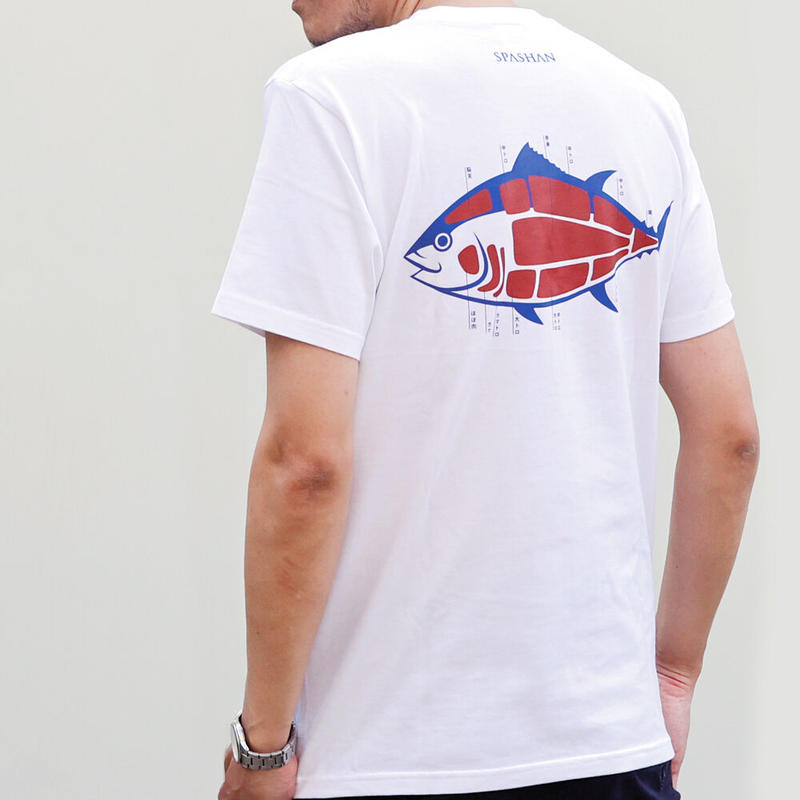 カネス商店 マグロデザイン Tシャツ ホワイト M Xxl アパレル メンズ レディース