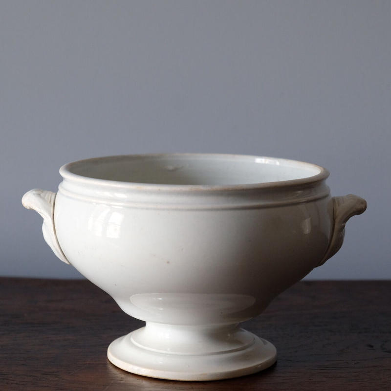 フランス アンティーク☆ジアンGien ボウル深皿(23.5cm) 紫陽花 レア