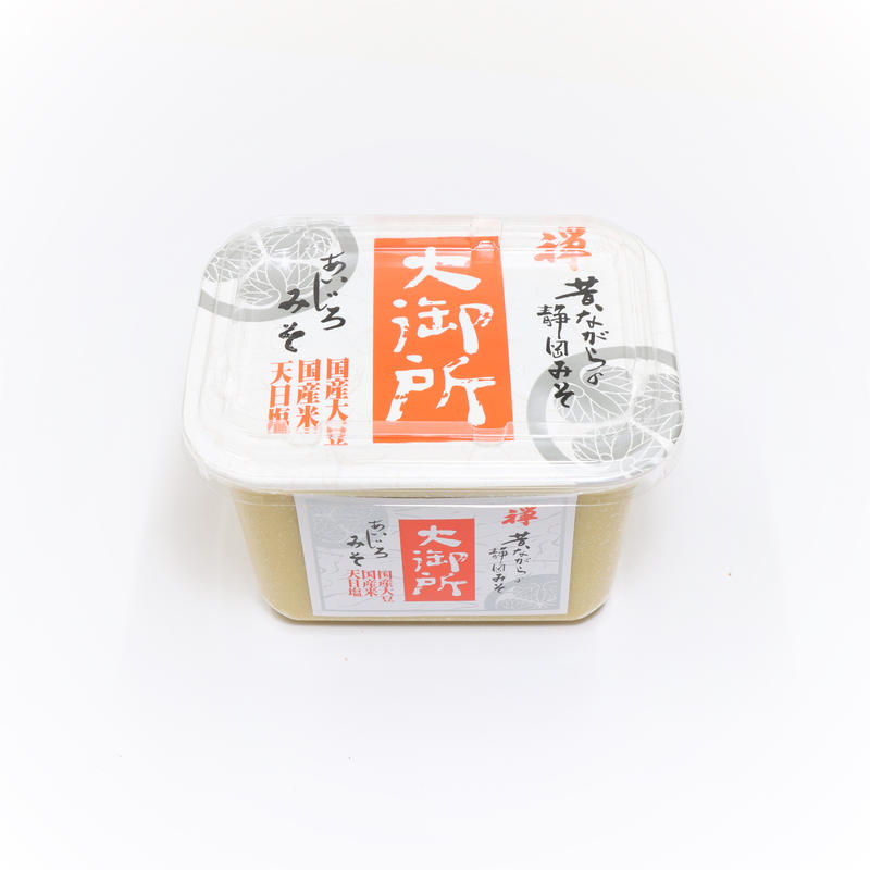 禅 大御所みそ 500g みそ あま酒のカネジュウ食品オンラインショップ