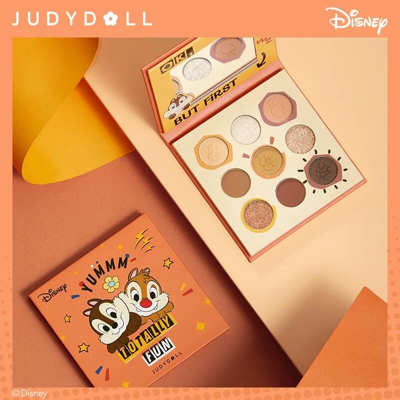Judydoll Disney チップとデール 9 Color Eyeshadow P