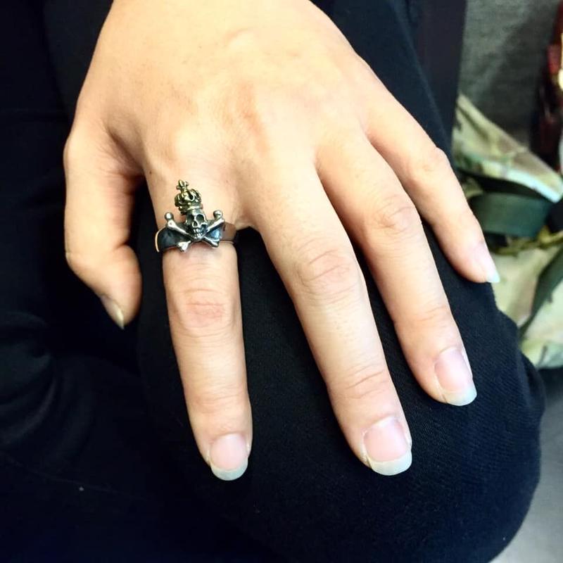 最大87%オフ! アトリエシマ スカル バングル i9tmg.com.br