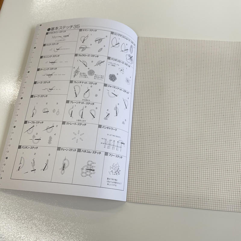方眼ノート サイズ 戸塚刺しゅうオンラインショップ
