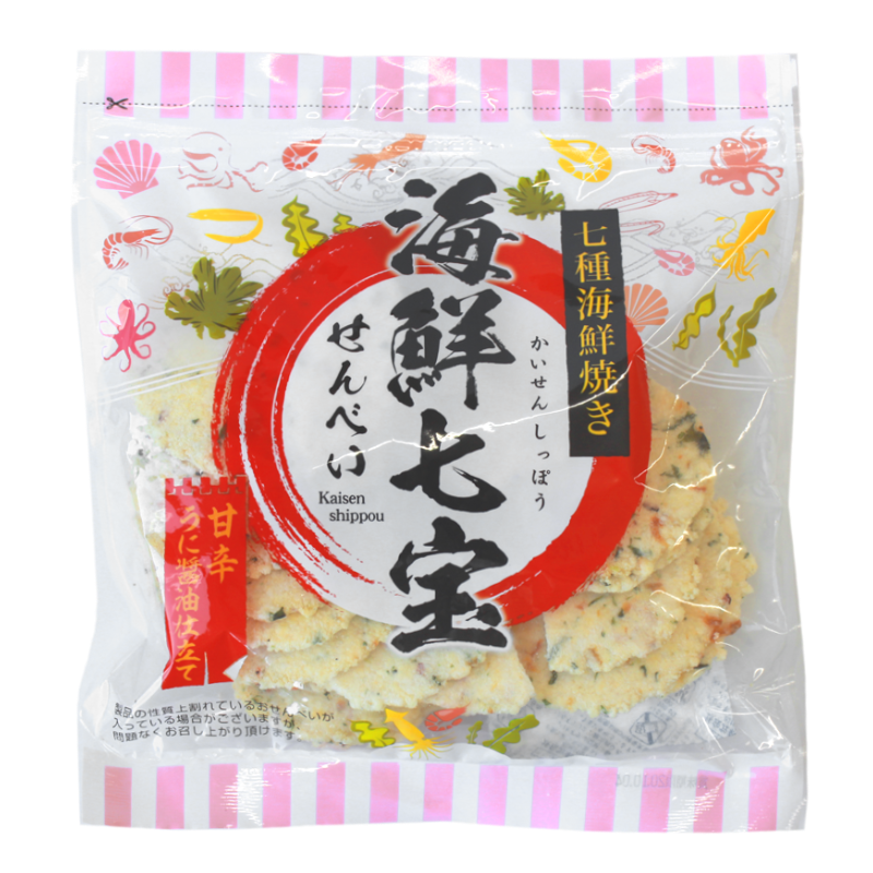 三陸おためしセット6袋入り 海鮮せんべい塩竈