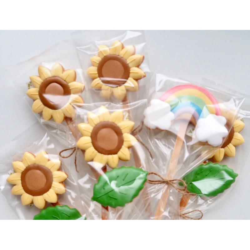 食べられるひまわりの花束 Kaleidoscope Cookie Lab Store