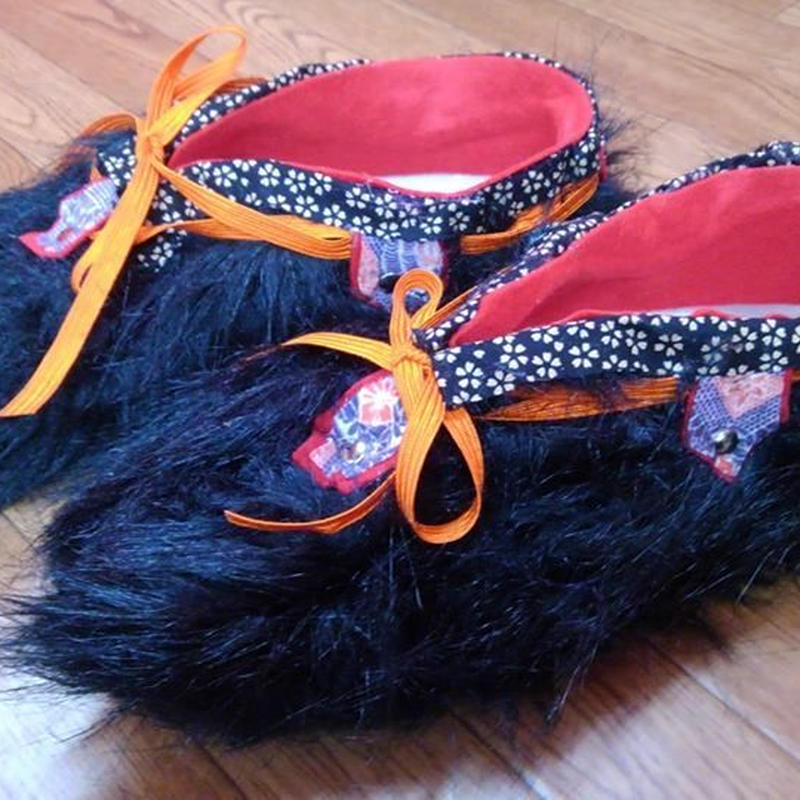 手づくり貫 毛靴 騎馬武者には必須の馬上靴 鎌倉武士の店