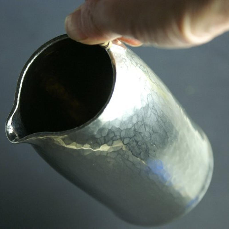 錫器 ちろり 高形底広 1.5合用 酒器 片口 手作り 錫製 【プレゼント