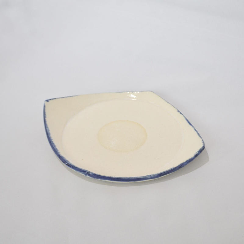 大嶺實清氏作 染付け皿 24cm 大嶺 實清 染付け皿