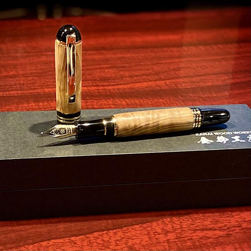 世界で1本だけの屋久杉・ボールペン 希少
