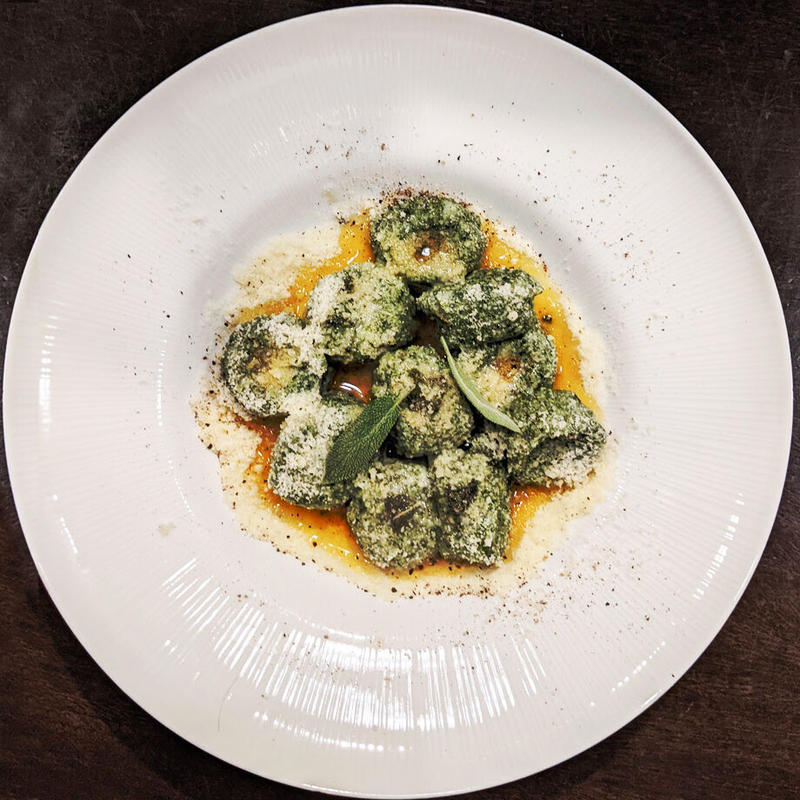 マルファッティ ほうれん草とリコッタチーズのニョッキ Lavita Online