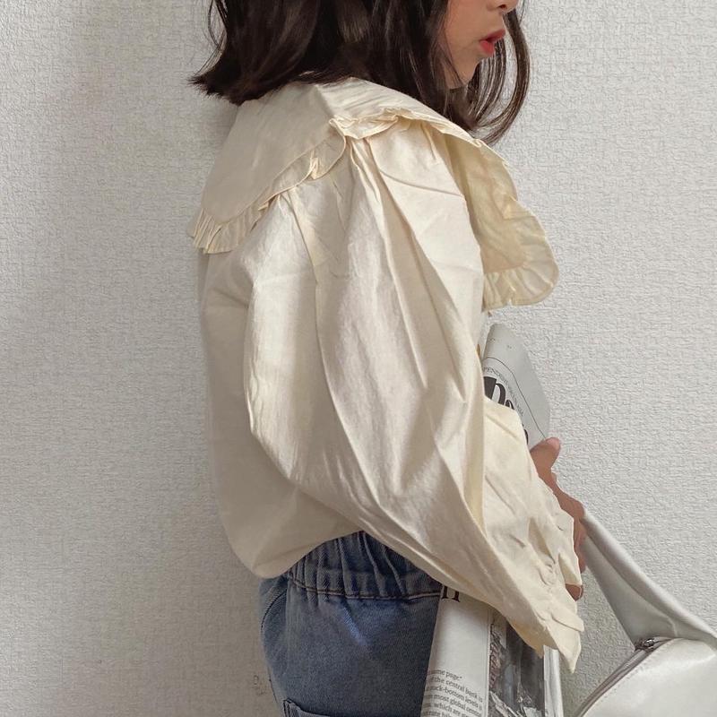 新品 ブラック FETE Tulip コート チューリップ フェテ ブラウス