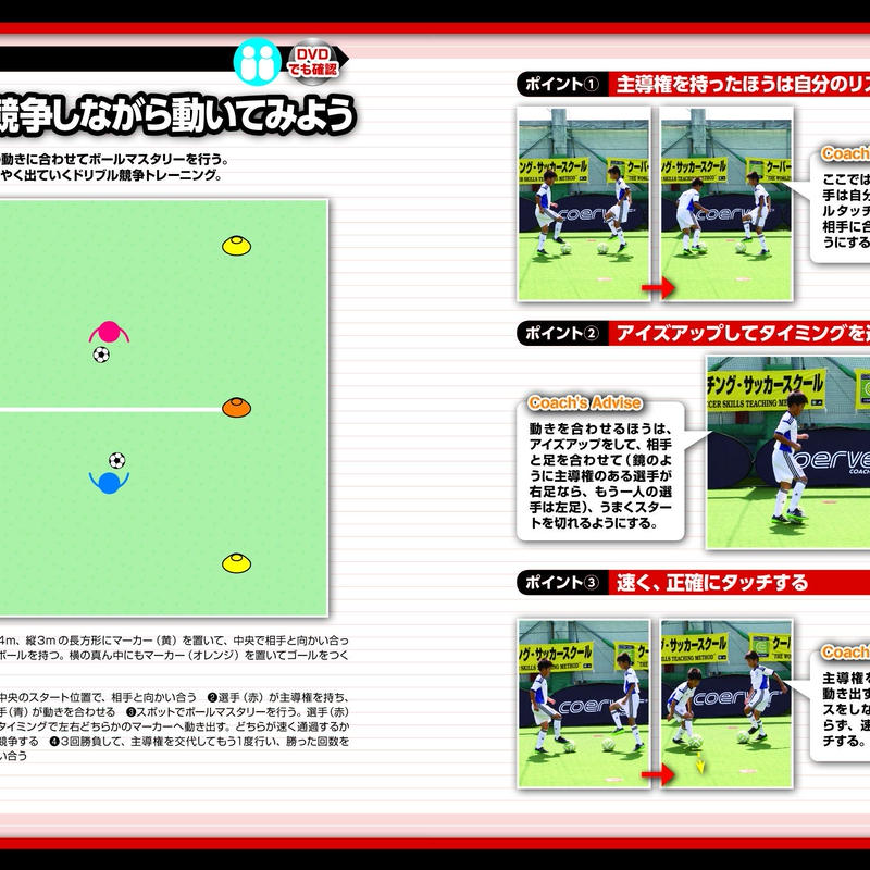 クーバー コーチングの1対1トレーニングdvd クーバー コーチングの1対1トレーニングdvd