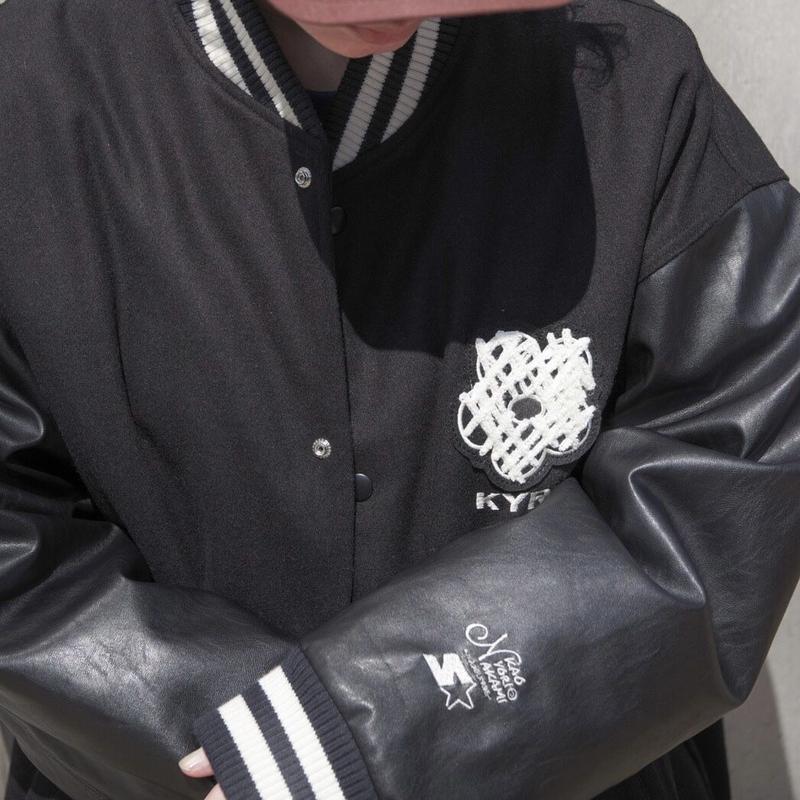 訳あり商品訳あり商品kaoyorinakami Flower Stadium Jacketスタジャン
