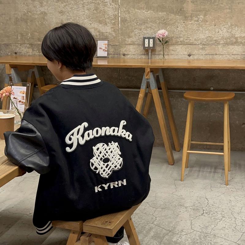 訳あり商品訳あり商品kaoyorinakami Flower Stadium Jacketスタジャン