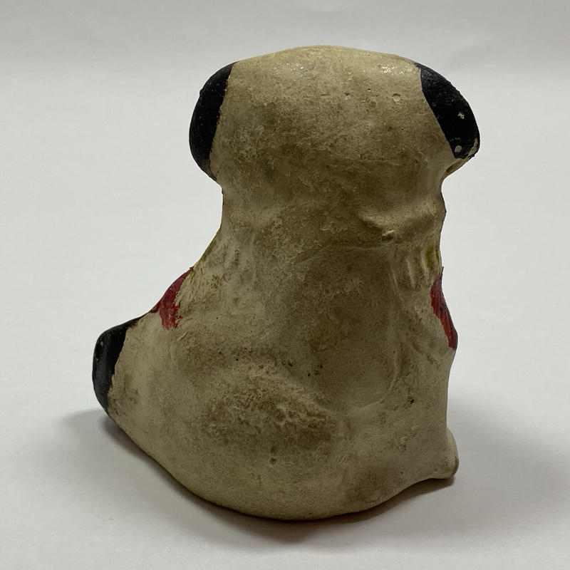 アンティーク 富山土人形 犬 カルメクラフト