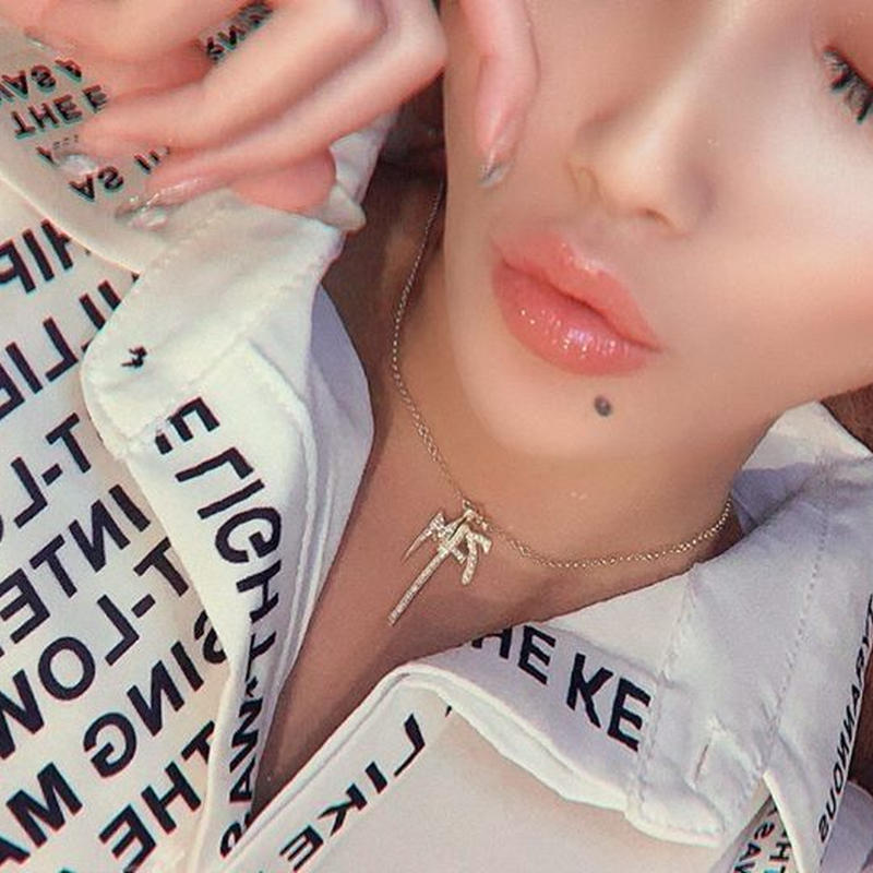 Angelr専属モデル さあちゃむ様着用カスタマイズネックレス Eito Jewelry
