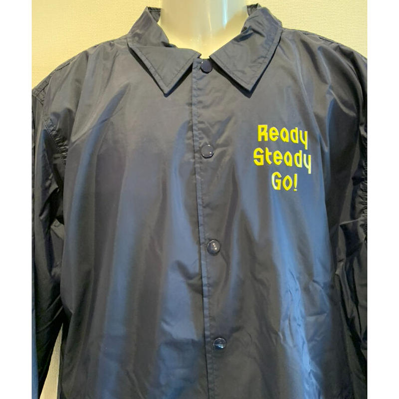 Jk002 2 コーチジャケット Navy Yellow Ready Steady Go