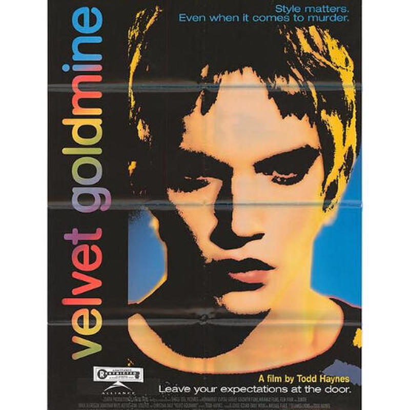 Op 055 ベルベット ゴールドマイン Velvet Goldmine 映画ポスターア Op 055 ベルベット ゴールドマイン Velvet Goldmine 映画ポスターア