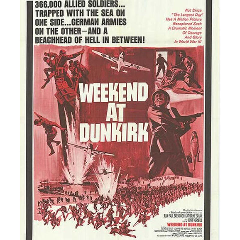 Op 054 ダンケルク Weekend At Dunkirk 映画ポスター アメリカ版