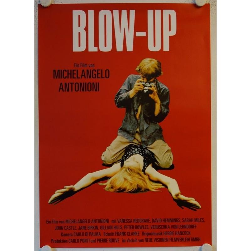 映画ポスター ミケランジェロ・アントニオーニ監督作品 欲望 立看