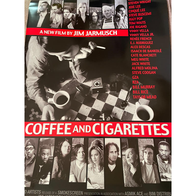 Op 105 コーヒー シガレッツ Coffee Cigarettes 映画ポスター アメ
