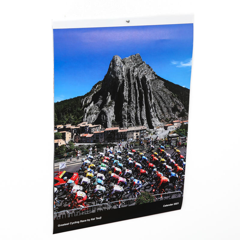21年壁掛けカレンダー Greatest Cycling Race By Kei Ts