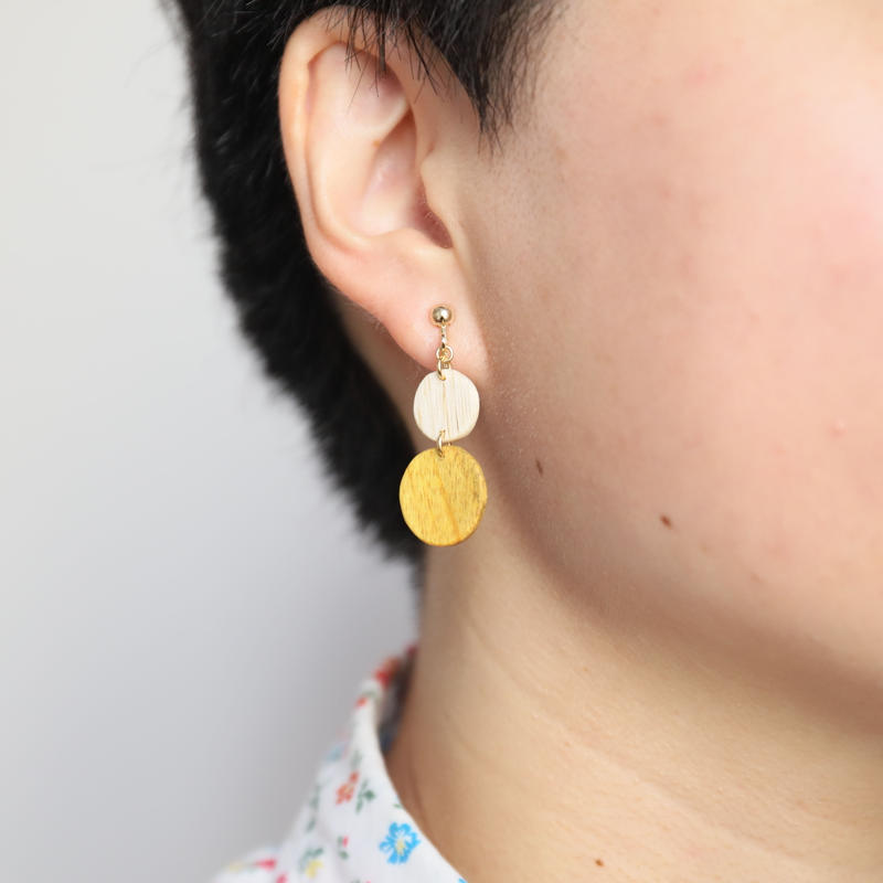 zakka sukui】木のピアス・イヤリング(デザインは全6種) | ケリーストア zakka sukui】木のピアス・イヤリング(デザインは全6種) | ケリーストア