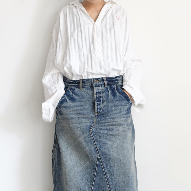 i c h i 201142 Denim Skirt / A : LIGHT・2 SIZE ...