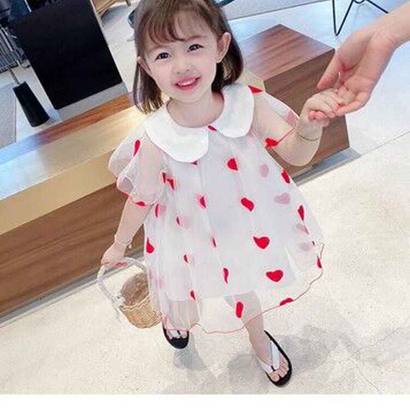 ハートワンピース Kids Dress Aran