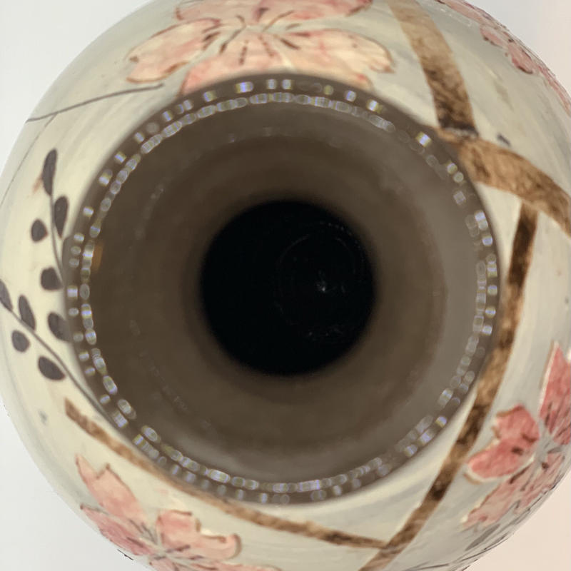 和紙焼 花瓶 桜 愉しむ暮らし Kikkakekko 和紙焼 花瓶 桜 愉しむ暮らし Kikkakekko