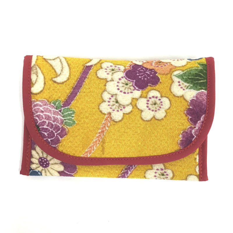 アクセサリーポーチ 和柄 おしゃれ ジュエリーポーチ ポーチ 宝石入れ ちりめん友禅 和風 か