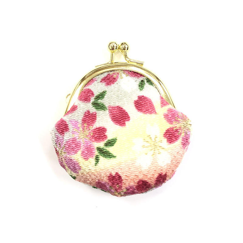 がま口 ちりめん 豆がま口 がまくち ミニがまくち 和柄 おしゃれ コインケース 日本製 京の