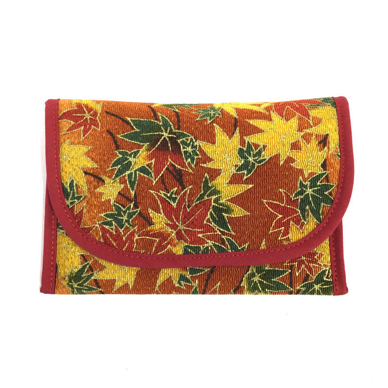 アクセサリーポーチ 和柄 おしゃれ ジュエリーポーチ ポーチ 宝石入れ ちりめん友禅 和風 か