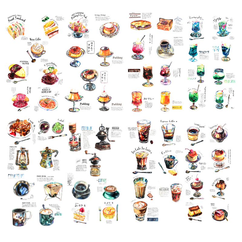 イラスト集 カフェ 喫茶店の食べ物イラスト Kinokko S Store
