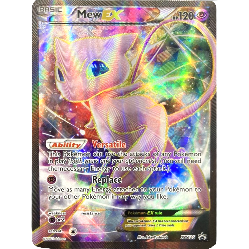 ポケットモンスター　ミュウ　プロモ　海外限定イラスト　渦巻きレア ポケットモンスター ミュウ プロモ 海外限定イラスト 渦巻きレア