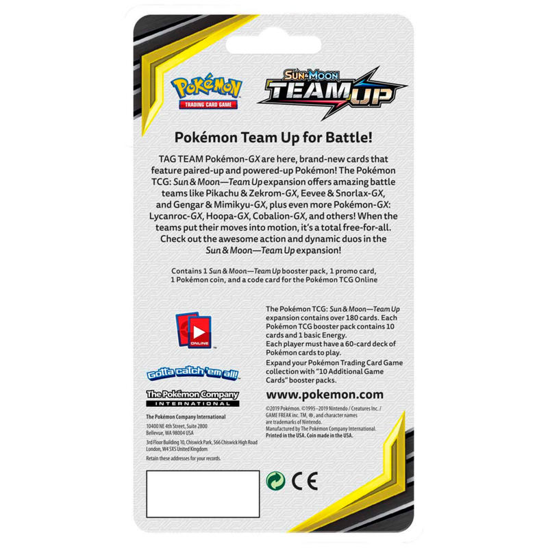 ポケモンカード Team Up ブリスターパック ピカチュウ ミミッキュ 2個セット