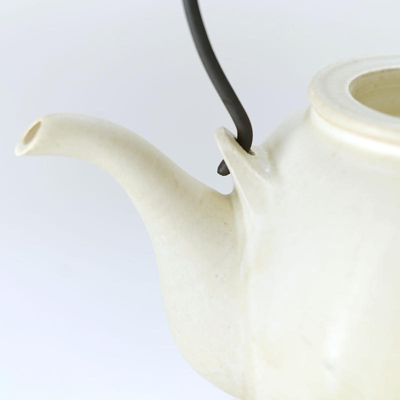 角掛政志 耐火土瓶 白 | signalstationpizza.com