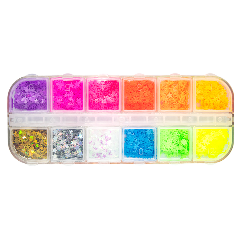 5月1日発売 Kiranail ネオンカラーホロセット スター Kira Nail