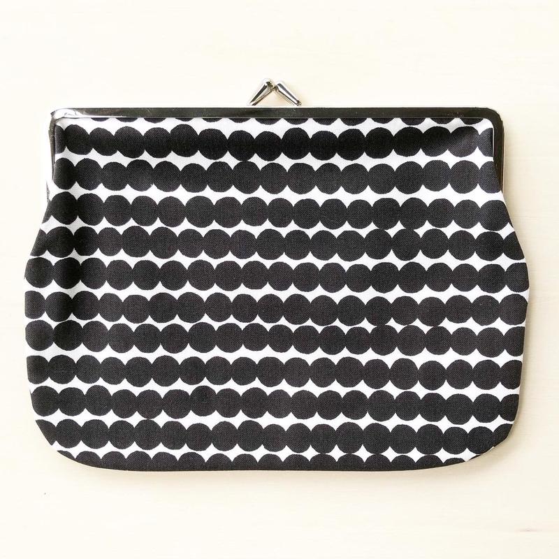Marimekko がま口ポーチ Rasymatto ラシィマット Col 10 アソート