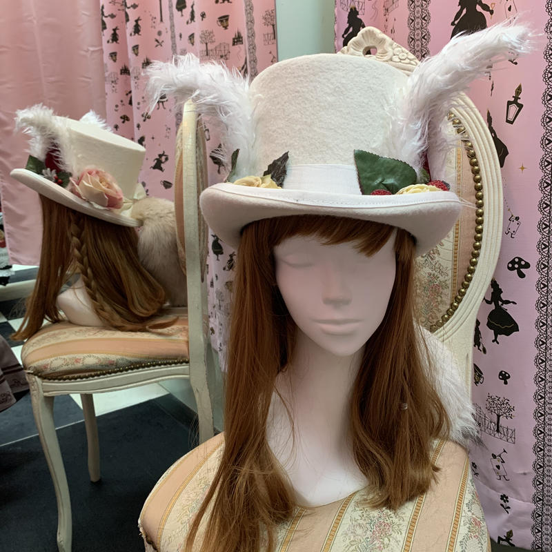 ゴシックホリック 耳しっぽシルクハット 白 Kist Online Store