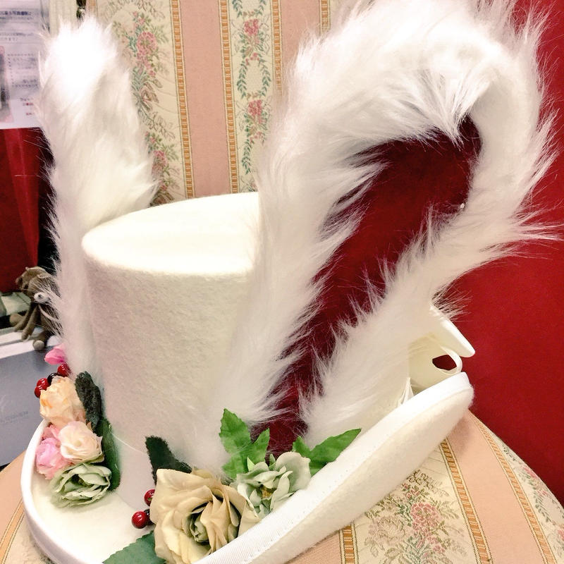 ゴシックホリック うさ耳しっぽシルクハット 白 Kist Online Store