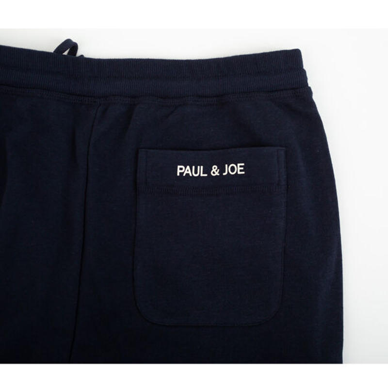 Paul Joe ワンポイントロゴ ミニ裏毛 ムジ メンズ ルームウェア ロングパンツ スウェ