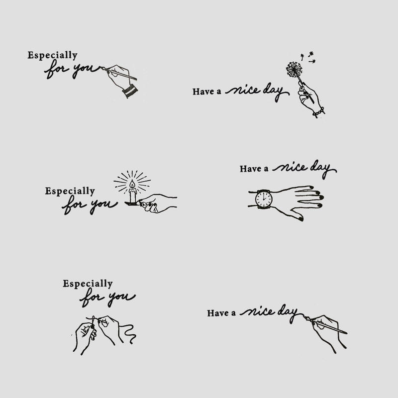 Message Especially For You スタンプ あなたのために Knoo