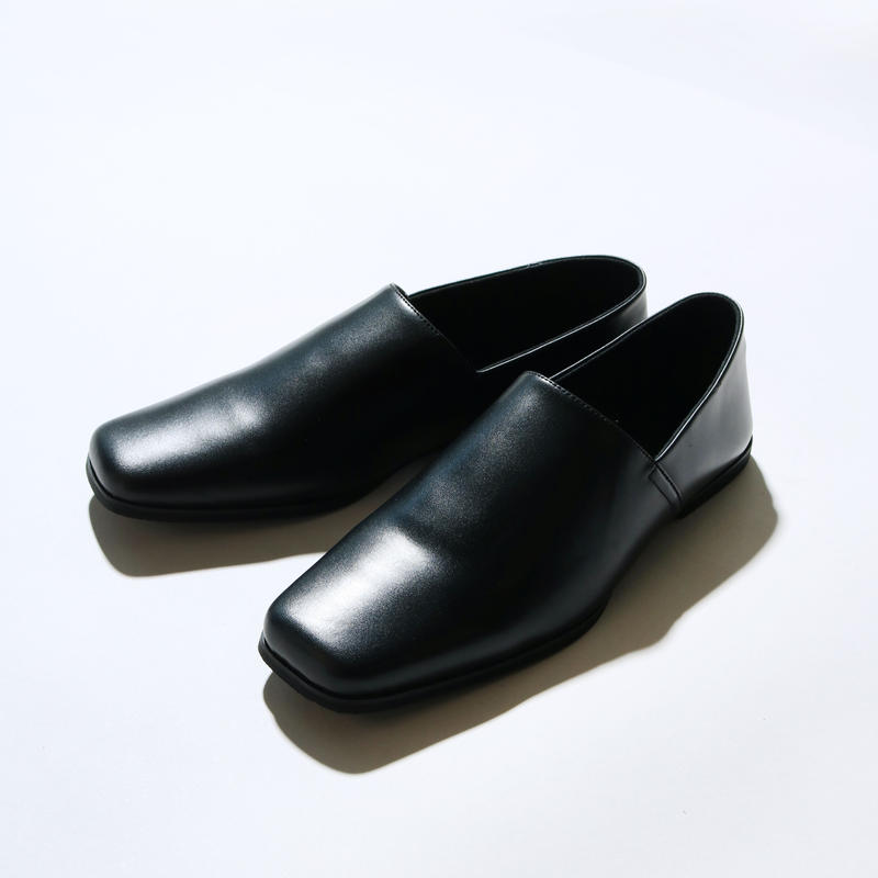 セール特価 MB レザースリッポン エナメル ブラック asakusa.sub.jp