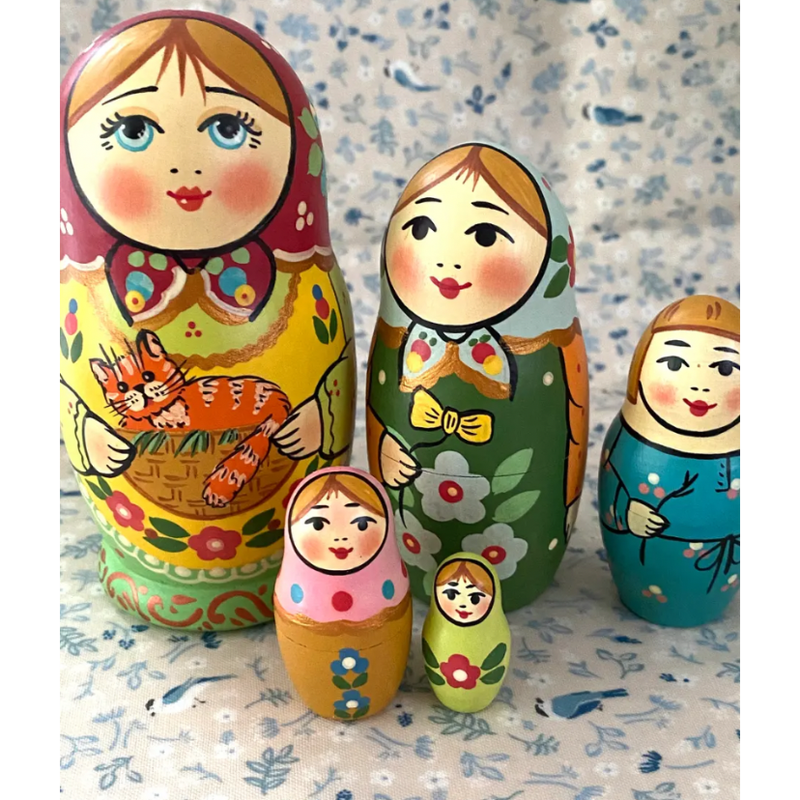 マトリョーシカ タチアナ・ドゥビニッチ ロシ雑貨 自然の贈り物 【公式