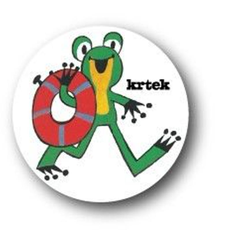 チェコアニメ クルテク Mini缶バッヂ かえるくん コﾁカｰﾆバル第2楽章